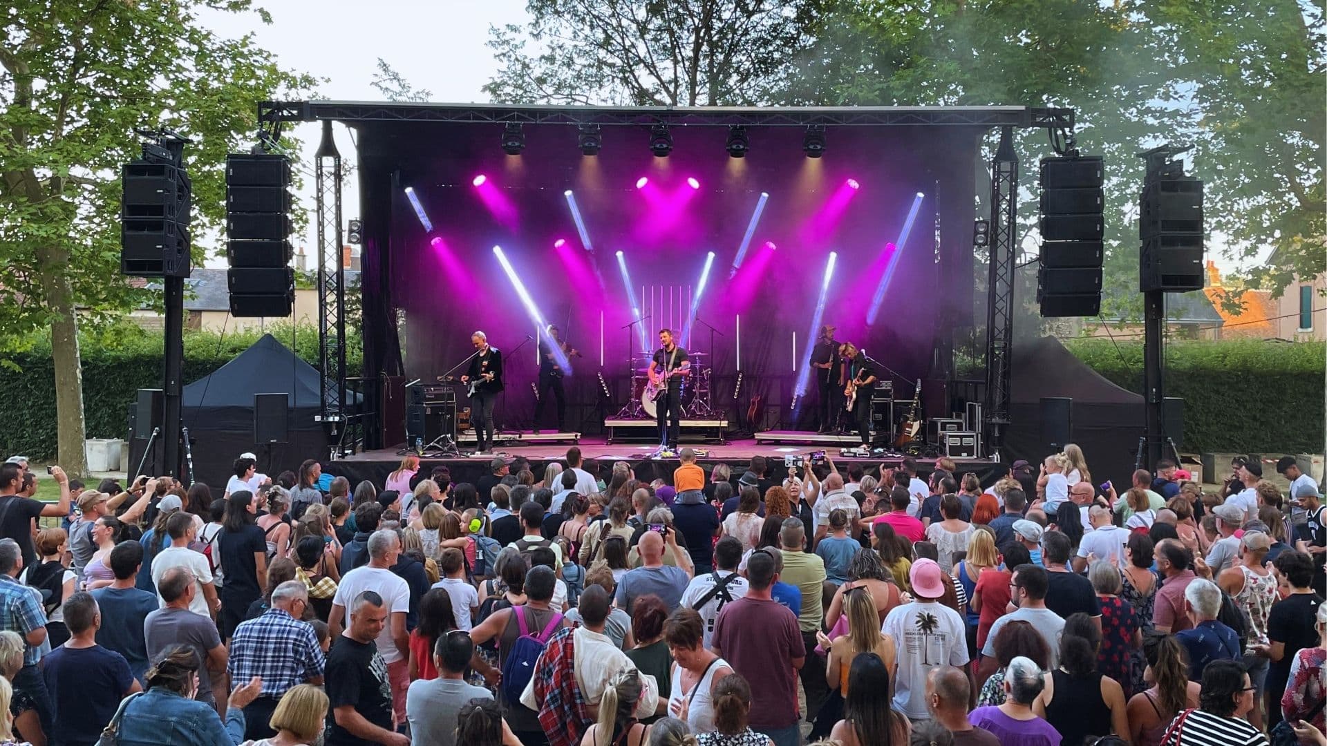 Scène mobile ouverte SPL Sonorisation