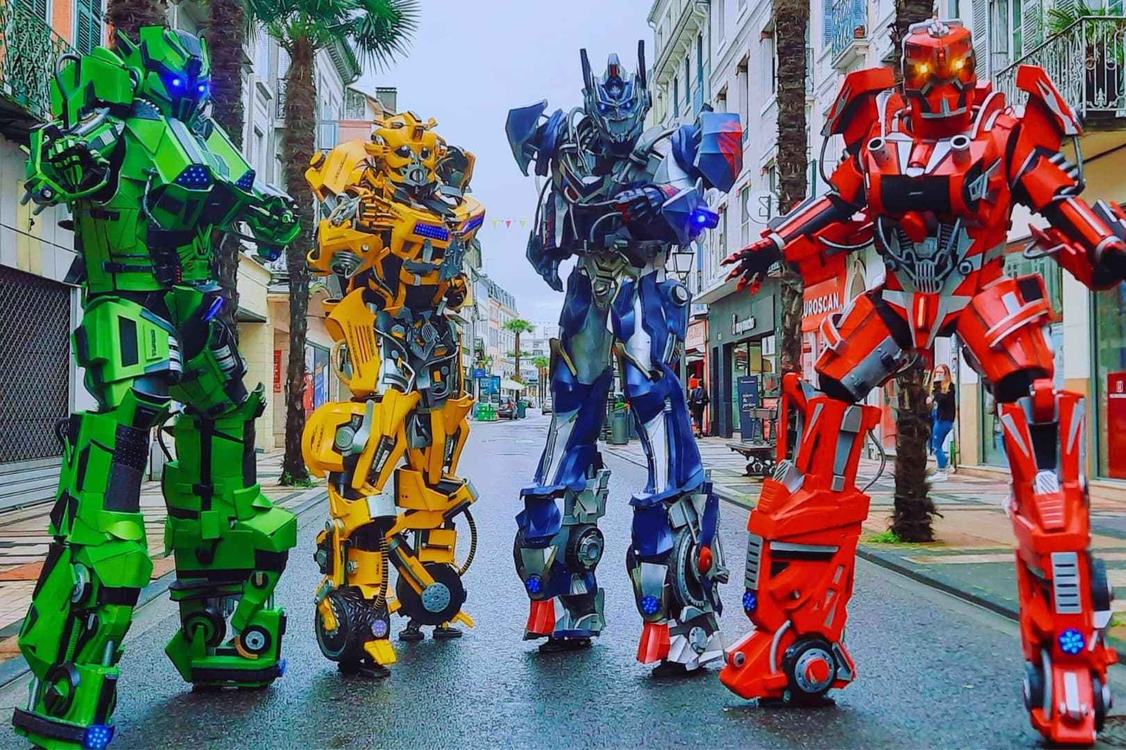 Robots performeurs intéractifs